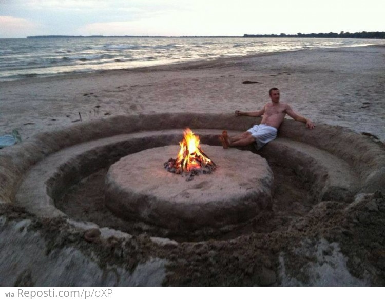 Sand Fire Pit