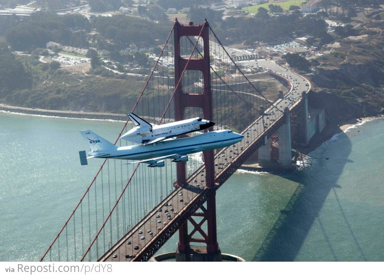 NASA Golden Gate Flyby