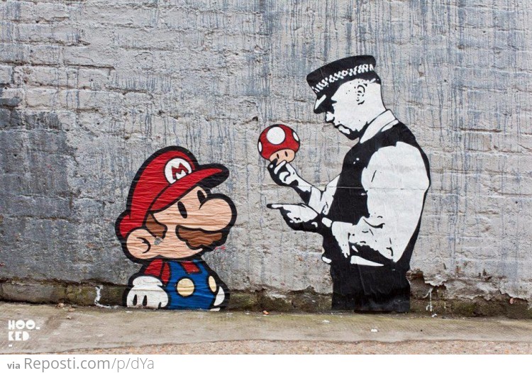 Mario Geting Busted