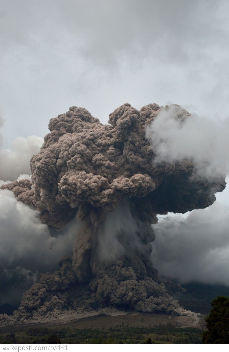 Eruption of Mount Sinabung