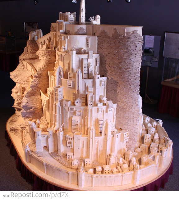 Made Entirely Of Matchsticks