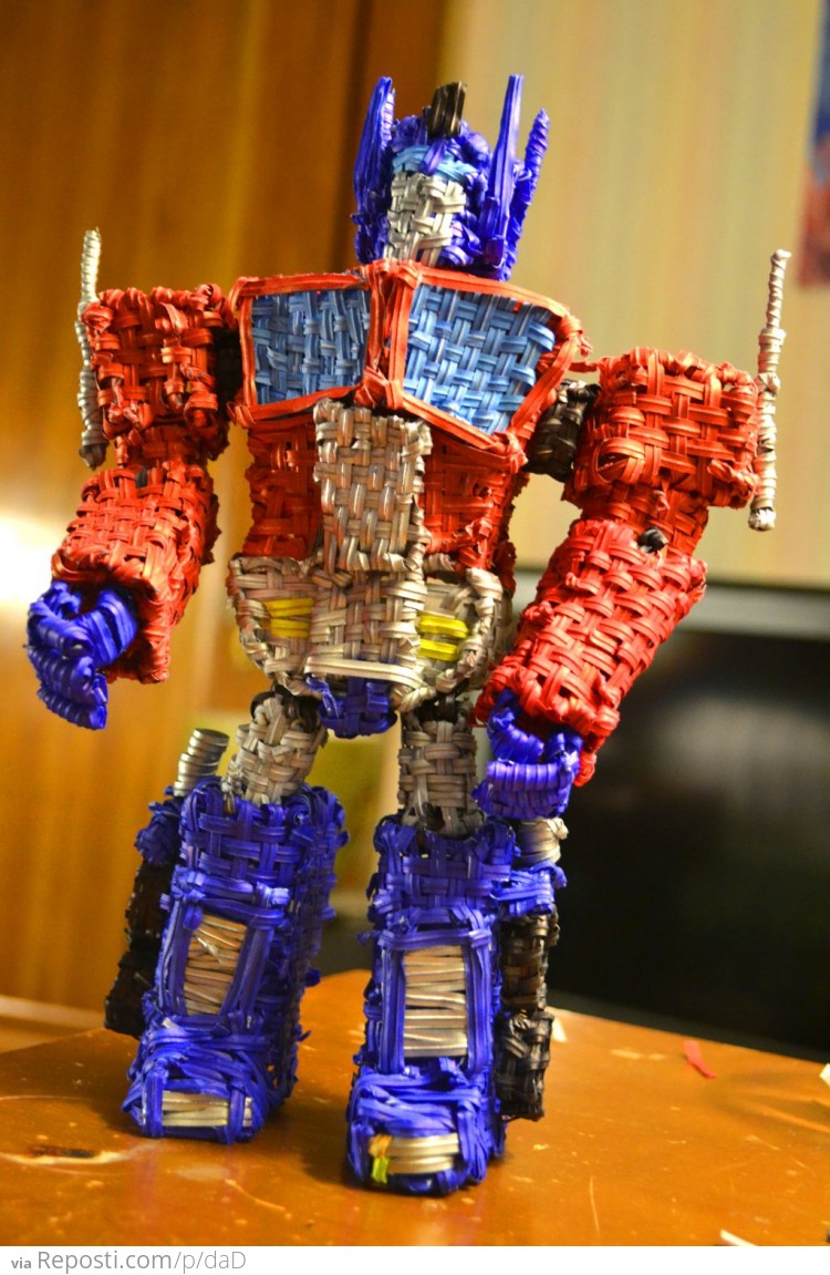  Twist Ties Optimus Prime