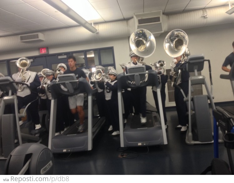 Marching Band Practice