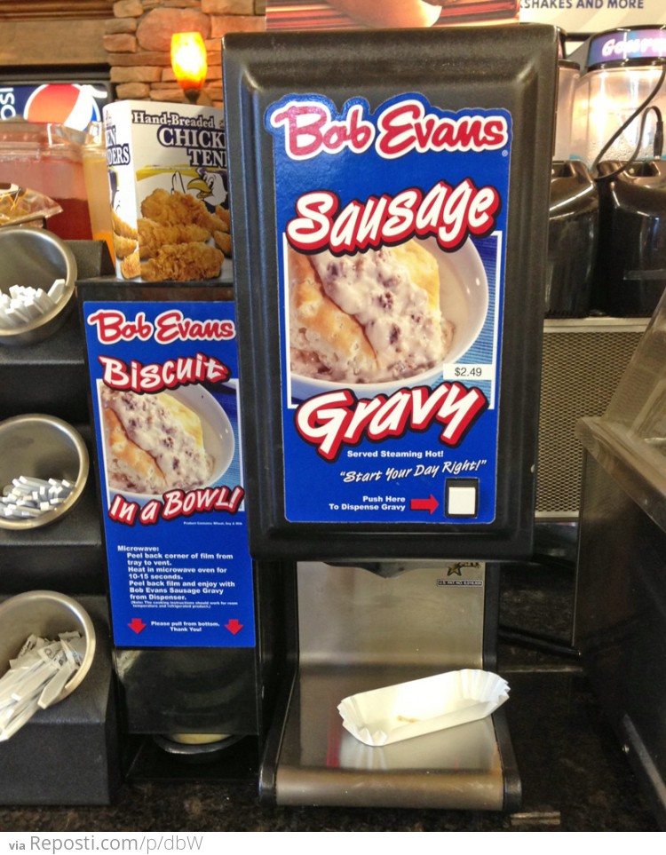 Gravy on tap