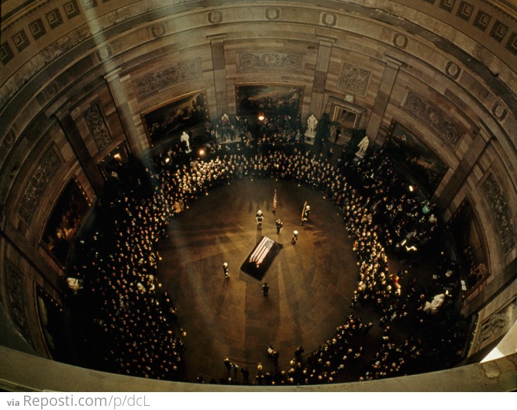 JFK Funeral in the Captiol Building