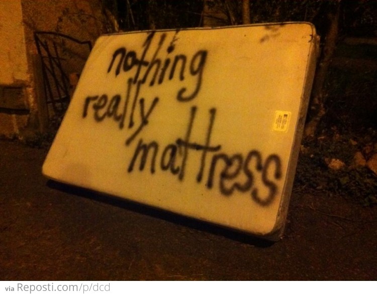 Nothing really mattress