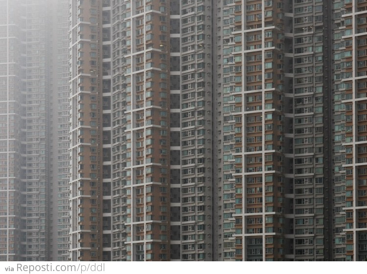 "Sardine City," Tiu Keng Leng, Hong Kong