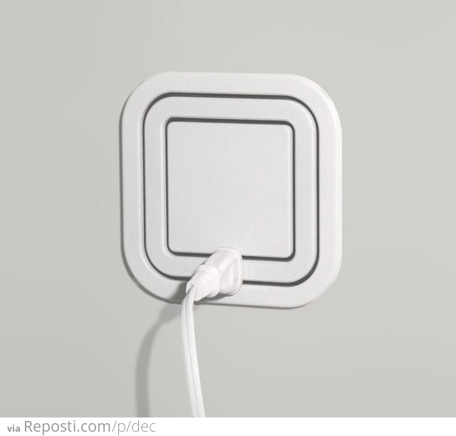 Circular Electrical Outlet