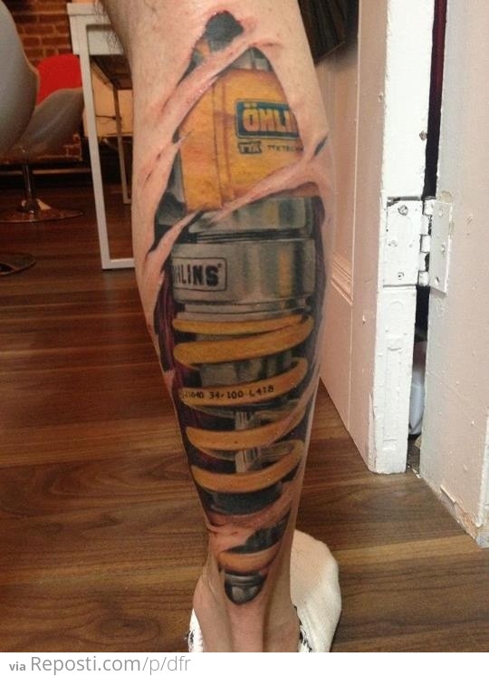 Leg Tattoo