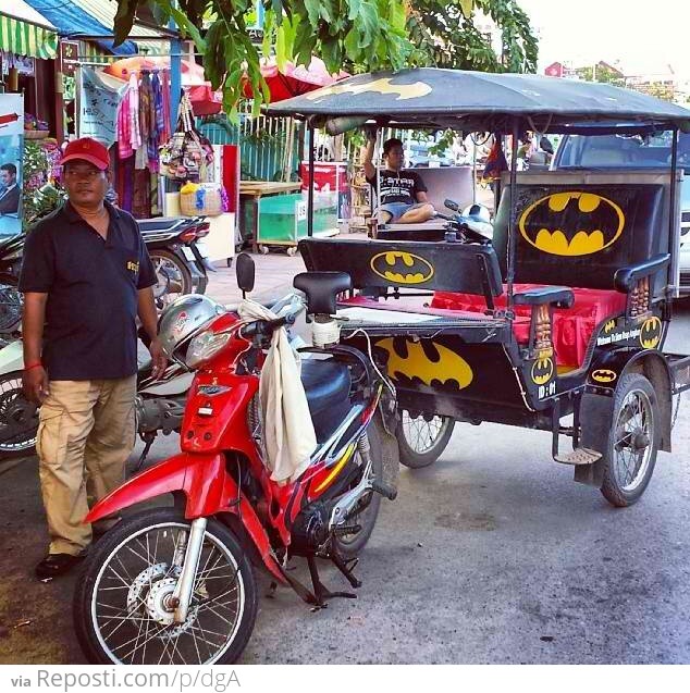 Cambodian Batmobile