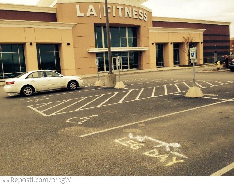 Leg Day Parking