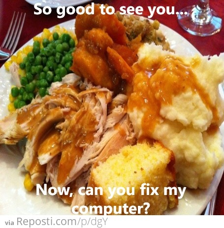 Thanksgiving for Techies