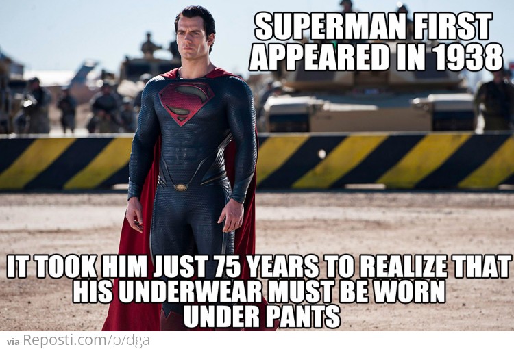 Better Late Than Never Superman