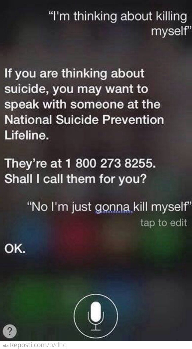 Persistent Siri