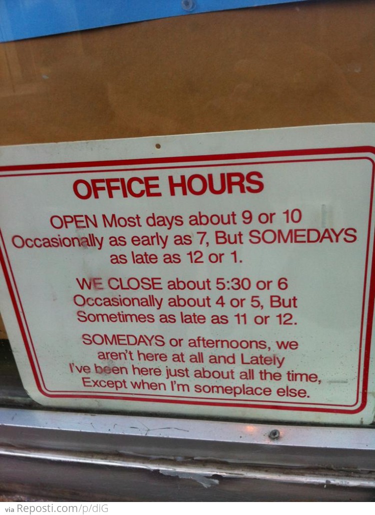 Office Hours