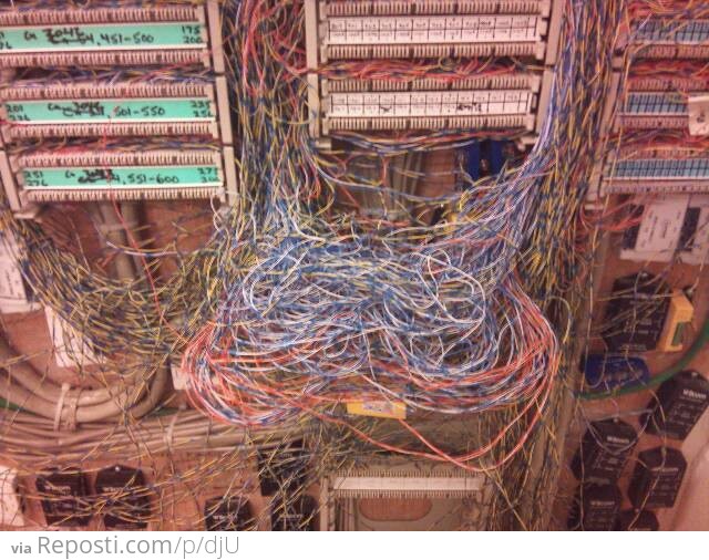 Telecom Worker Nightmare