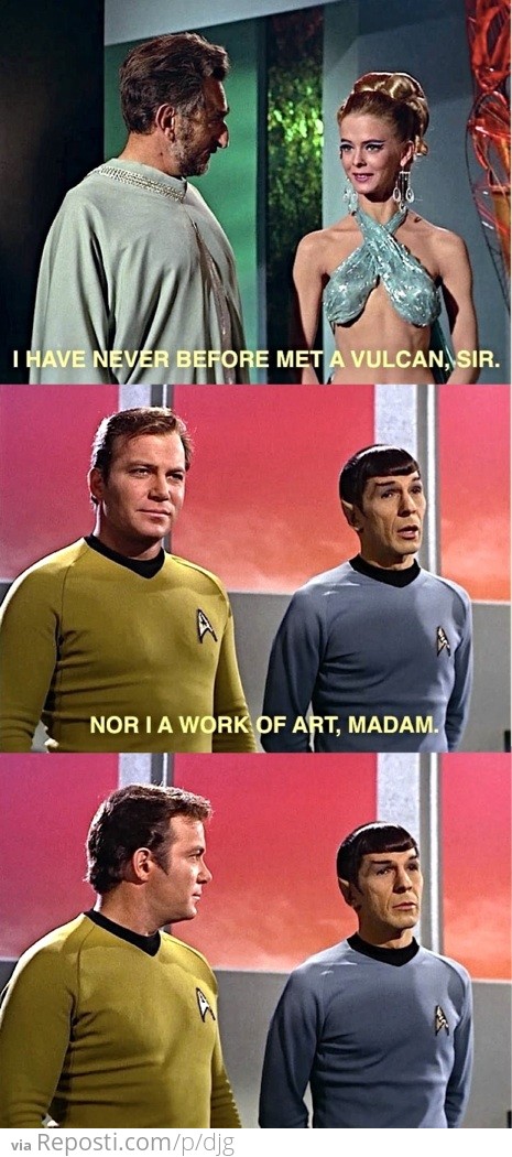 Vulcan Pickup Lines