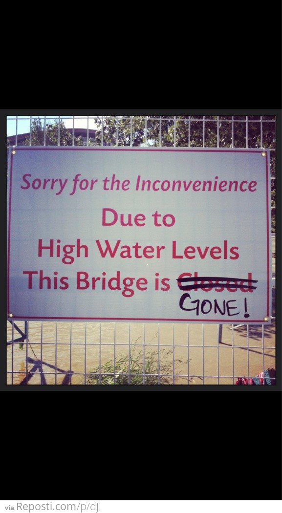 Sorry for the inconvenience