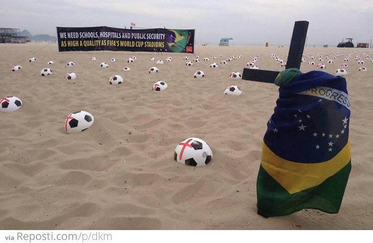 Protest in Rio