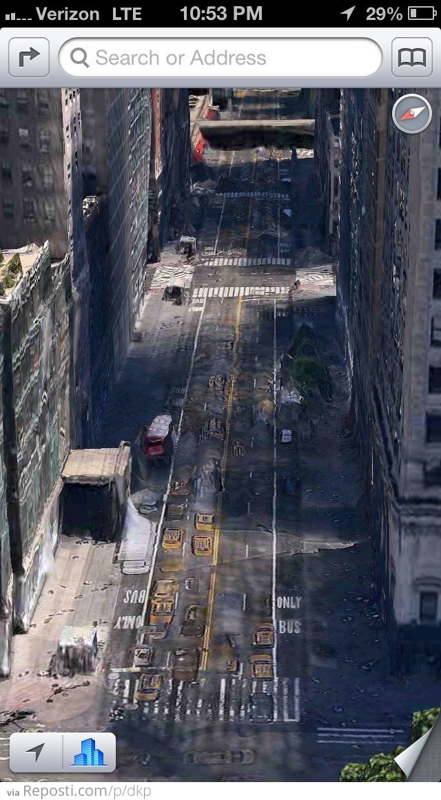 Apple Maps in New York City