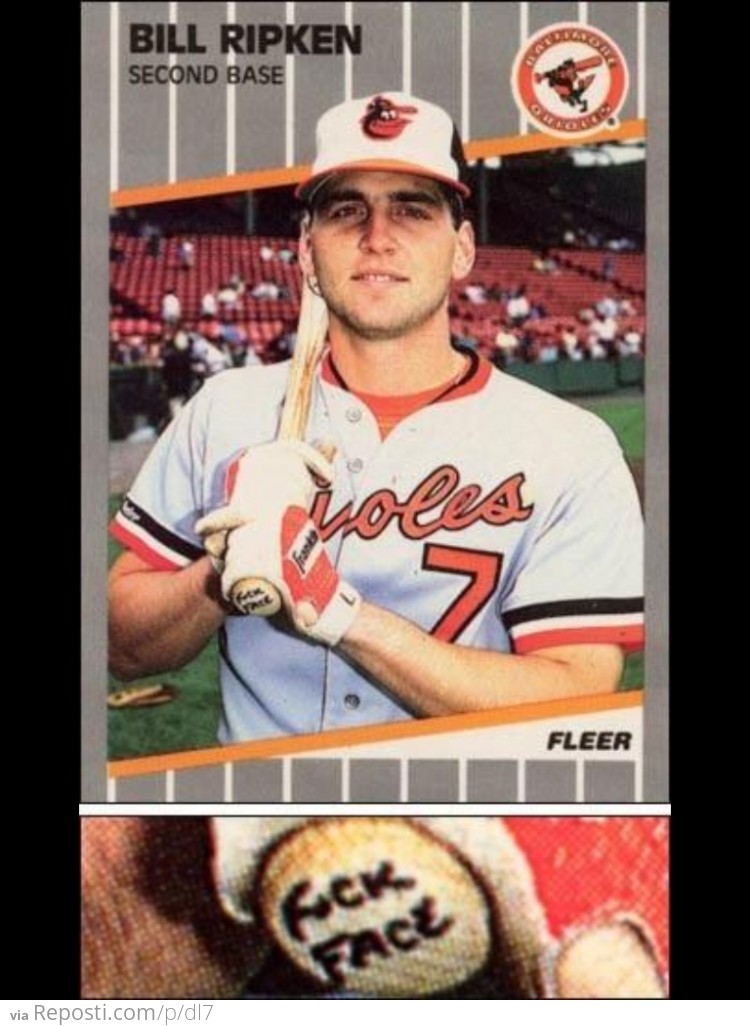 Bill Ripken Baseball Card