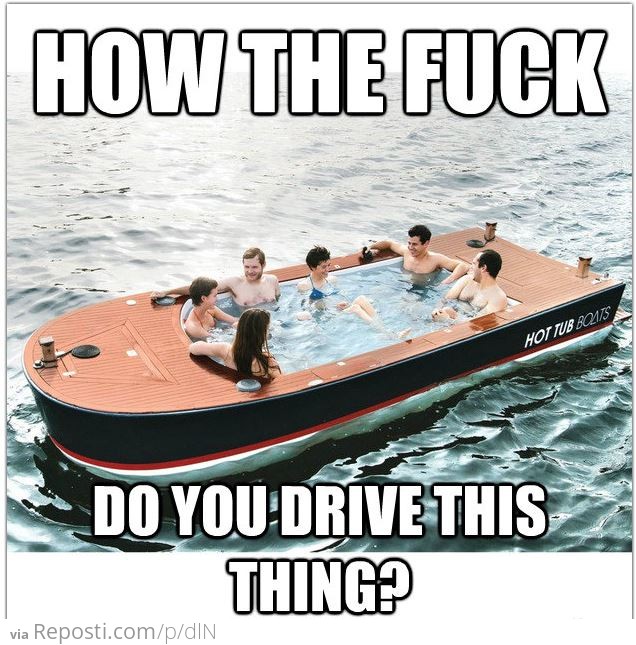 Hottub Boat