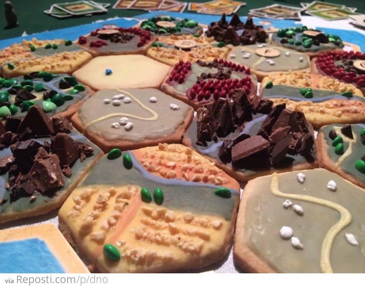 Settlers of Catan Cake