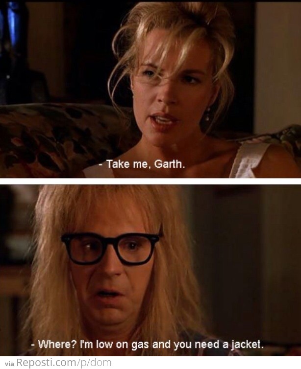 Take Me, Garth