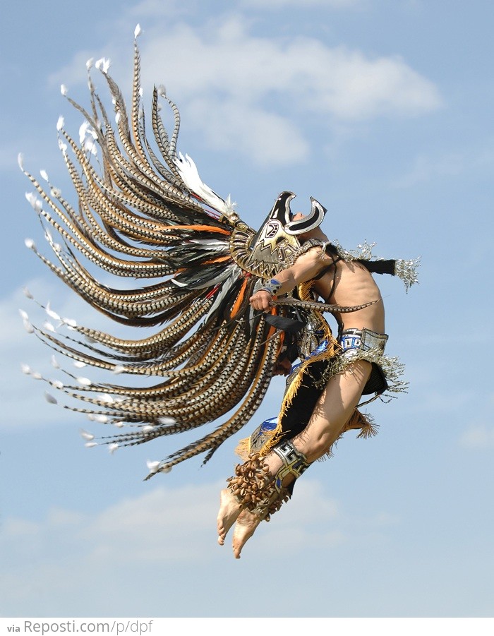 Majestic Aztec Dancer