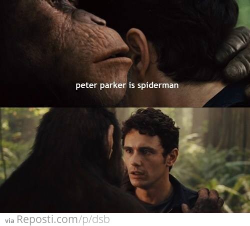 Peter Parker is Spider-Man