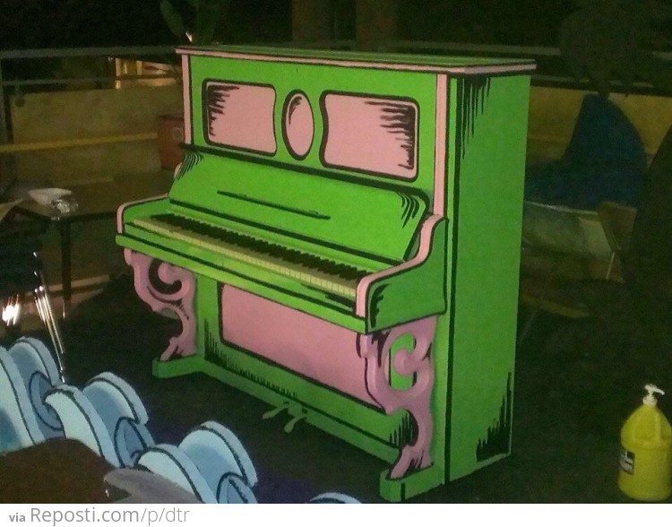 Cartoon Piano