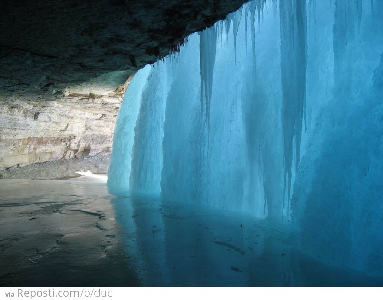 Frozen Waterfall