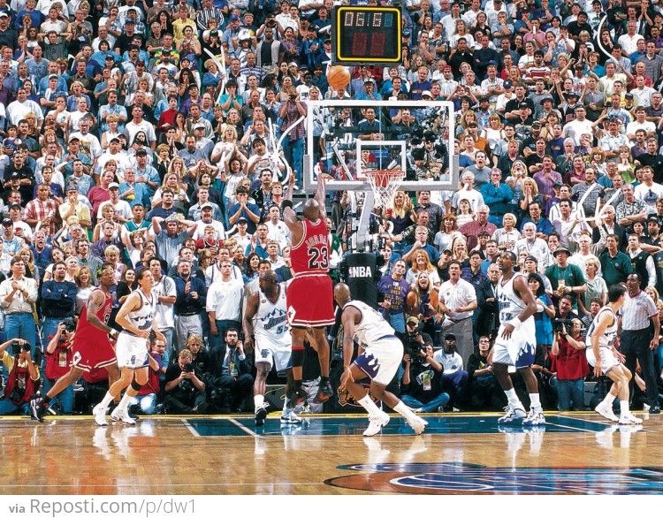 Michael Jordan's "Last Shot"