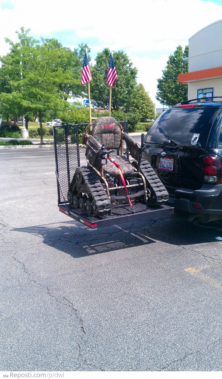 Tank Wheelchair