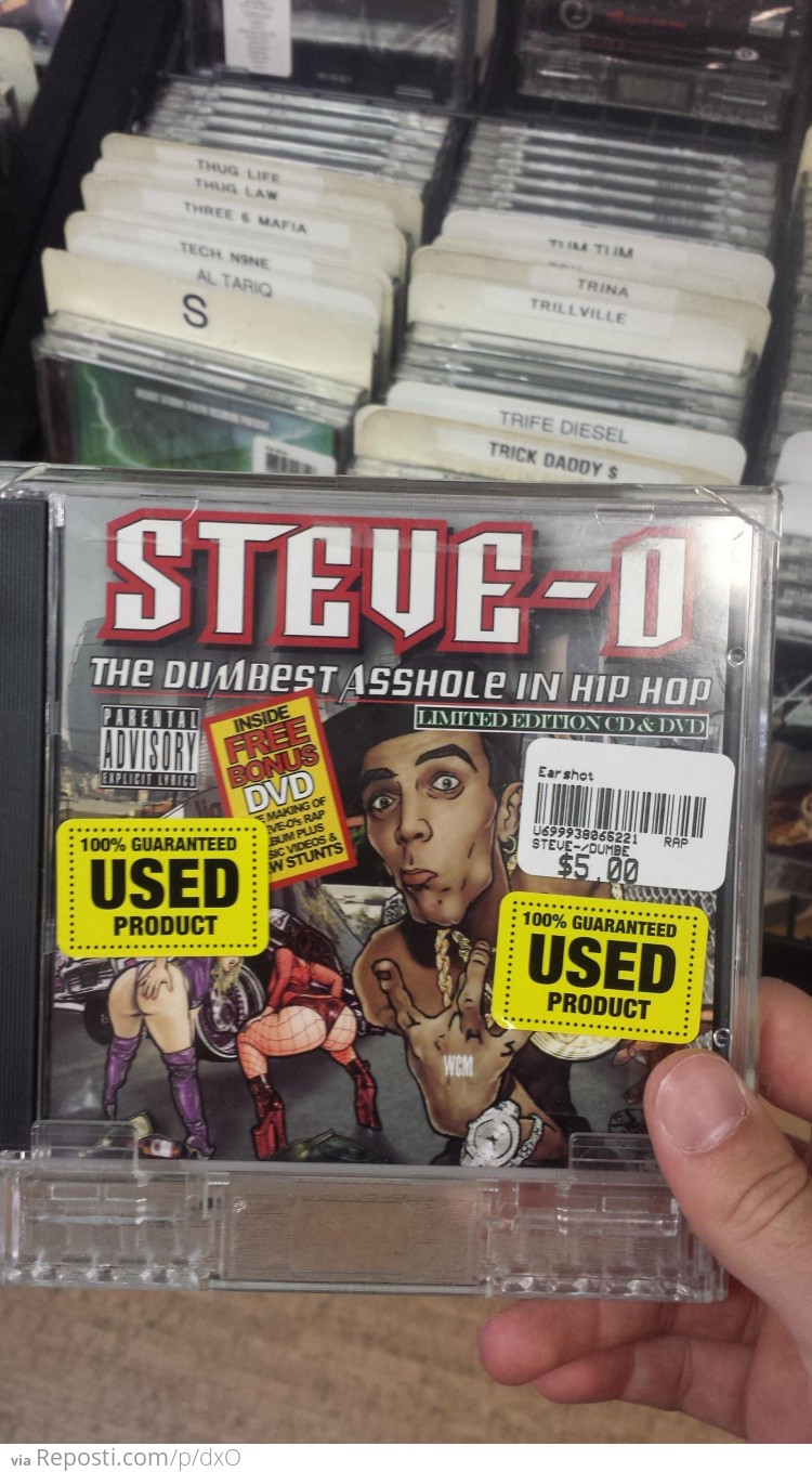 Apparently Steve-o Recorded An Album