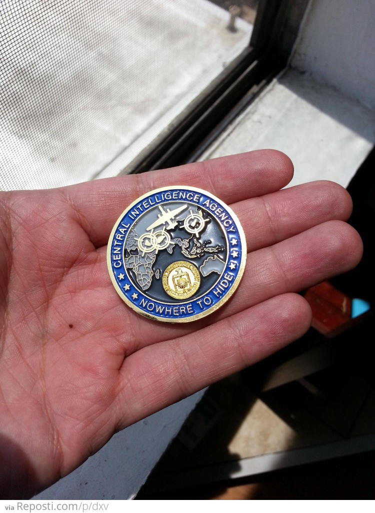 CIA Challenge Coin