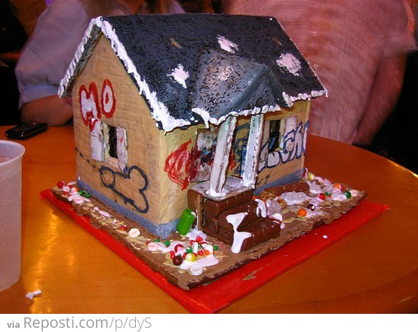 Gingerbread Crackhouse