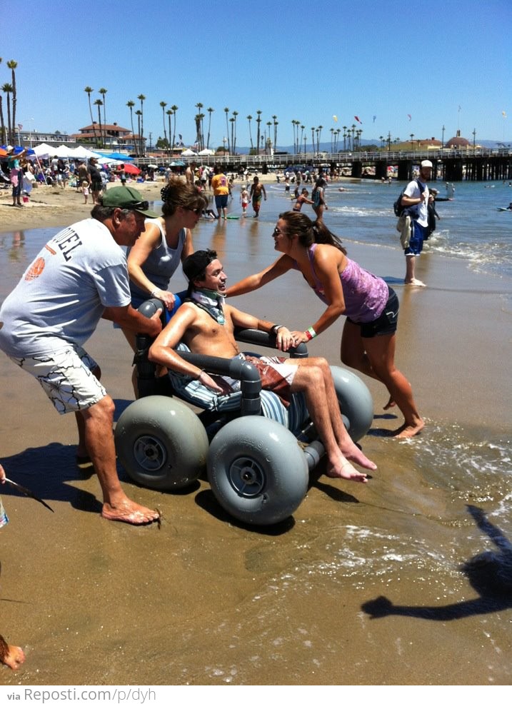 Beach Wheelchair