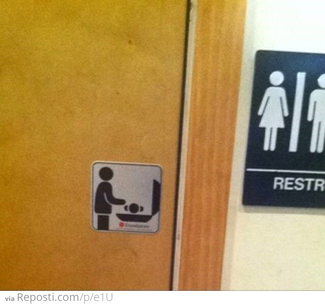 Restroom and Baby BBQ?