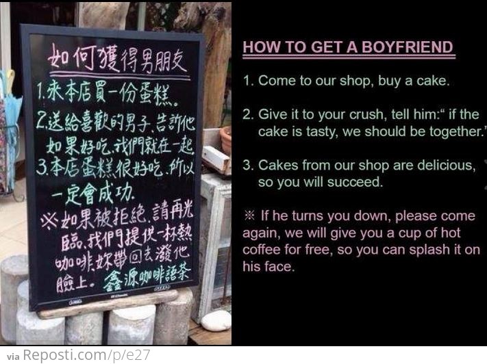 How to get a boyfriend