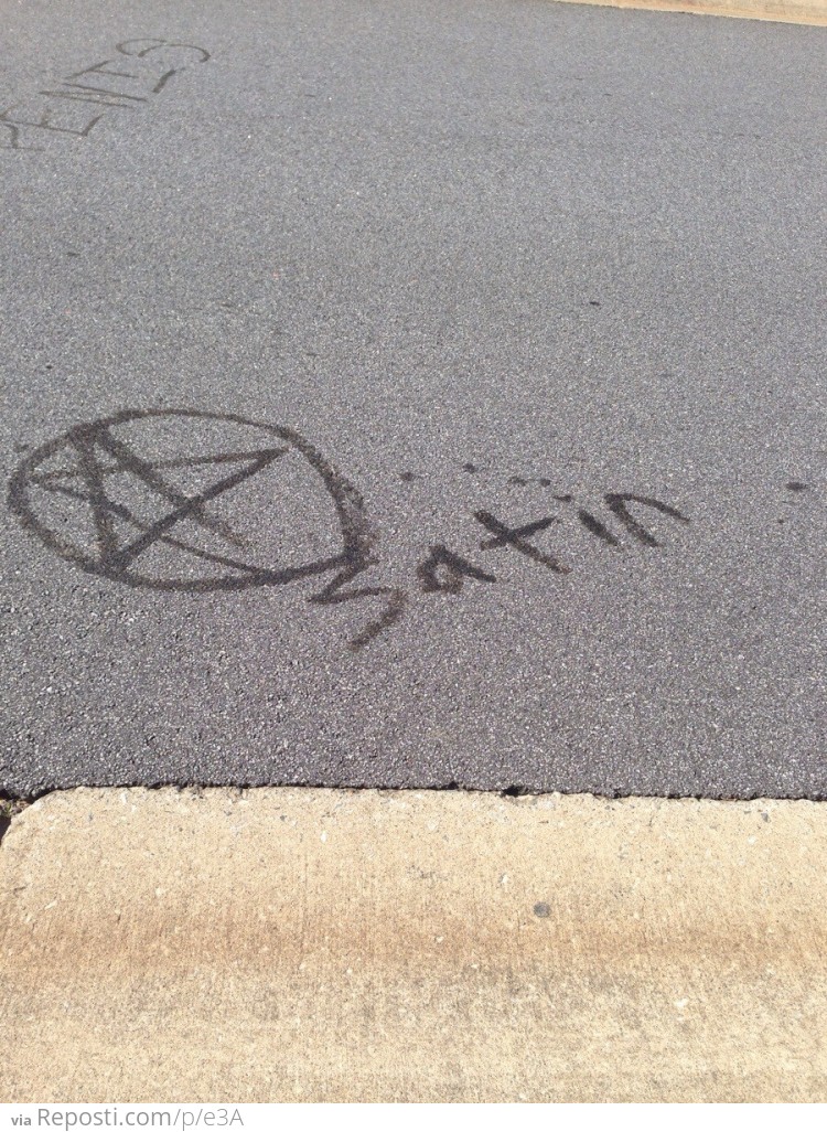 Some kid in my neighborhood worships the devil...ishly soft feeling of satin