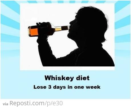 The Whiskey Diet