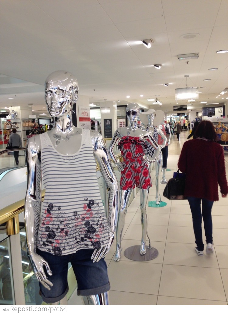 Terminator mannequins