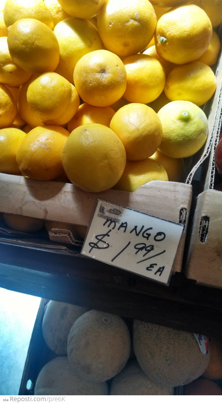 Nice try, farmer's market