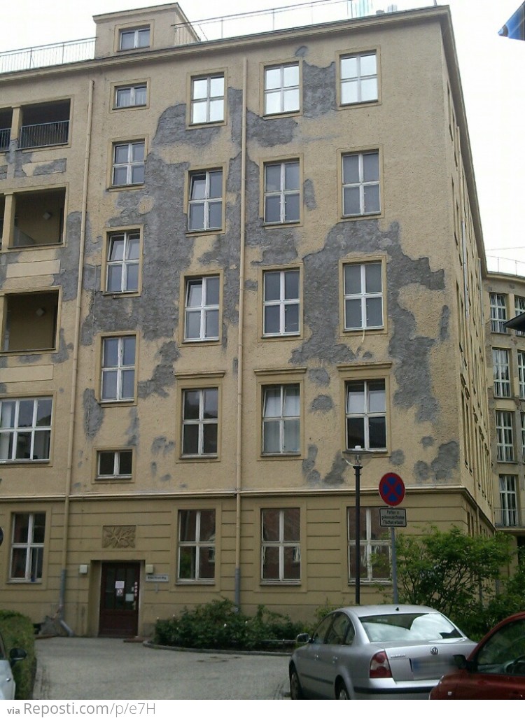 Dermatology building at the University Hospital in Berlin