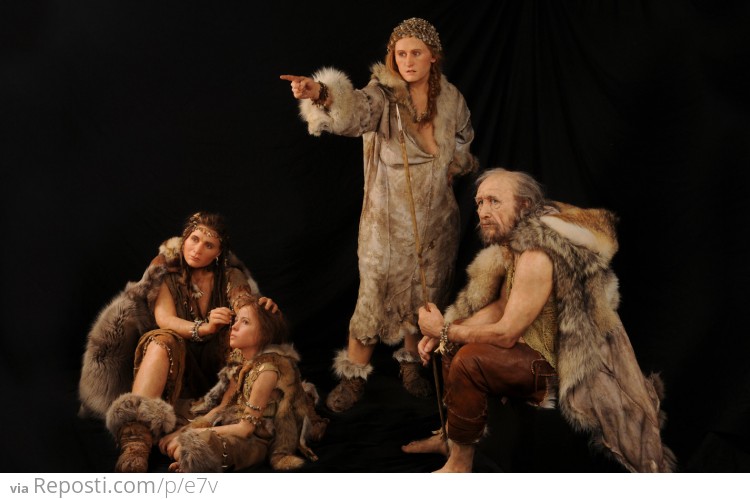 ###Homo sapiens sapiens
Modern humans of the the culture behind the Lascaux cave paintings, which date to 17,300 years ago.