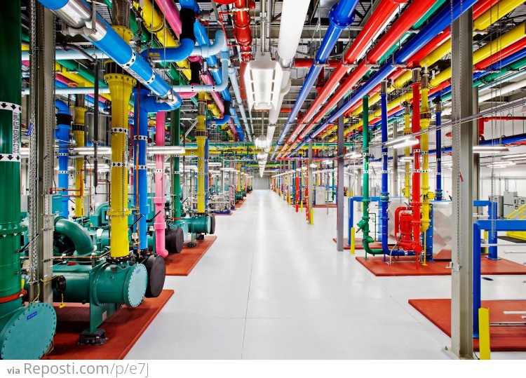 Google datacenter cooling system