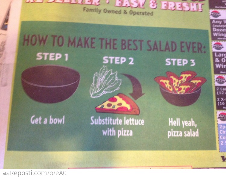 How to make the best salad ever