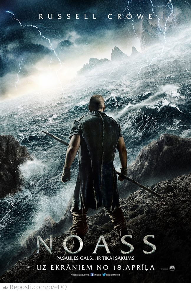 Latvian poster for "Noah"