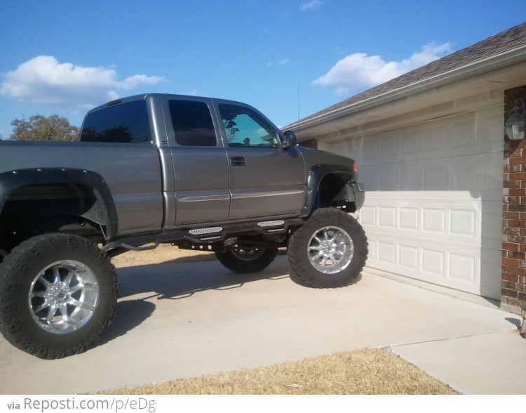 Guess I wont be parking in the garage then